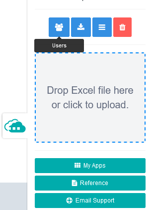 Accessing the user management interface